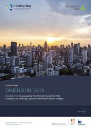Dimension data case study - A global, leadership development programme designed to support Dimension Data’s ambitious growth strategy.