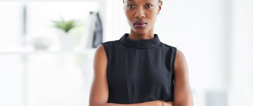 Up your determination, up your success diversity leadership woman black minority