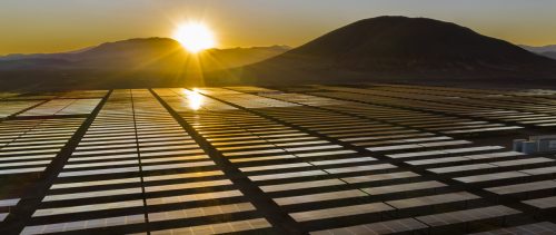 solar Energy, Atacama Desert at north Chile