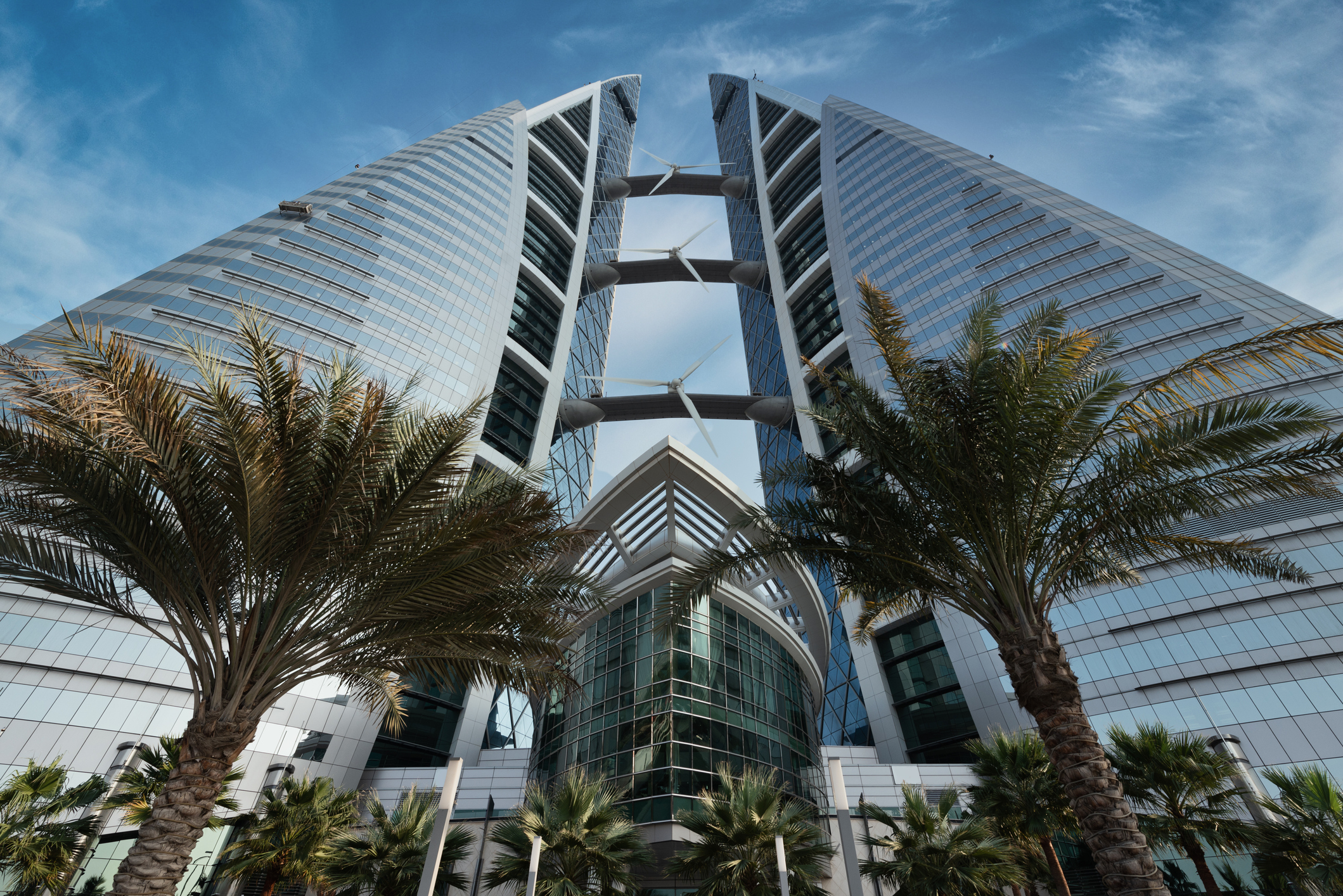 Bahrain World Trade Center in Manama Bahrain Middle East