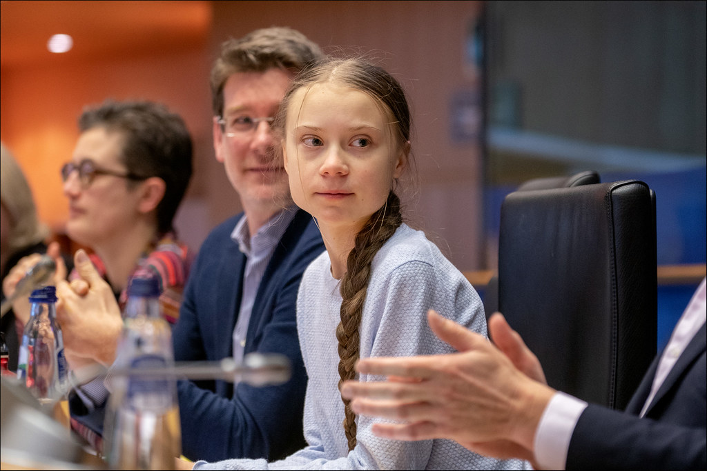 Greta Thunberg urges MEPs to show climate leadership