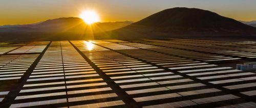 solar Energy, Atacama Desert at north Chile